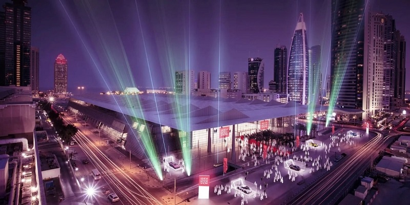 Các sự kiện sắp xếp trong và xung quanh Doha trong Triển lãm ô tô quốc tế Geneva Qatar
