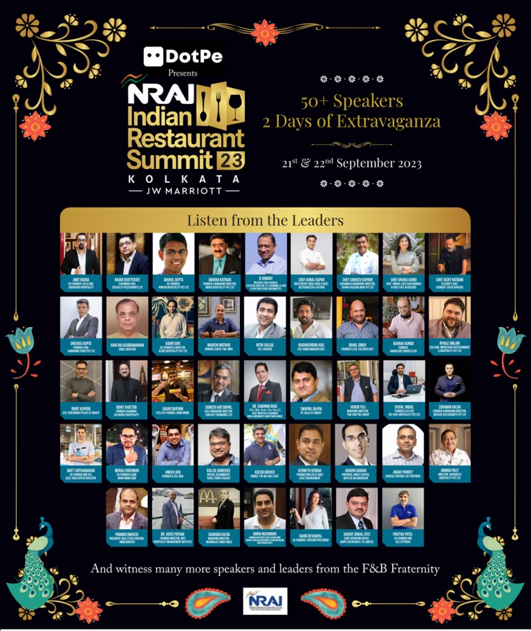 Hội nghị thượng đỉnh nhà hàng Ấn Độ NRAI 2023
