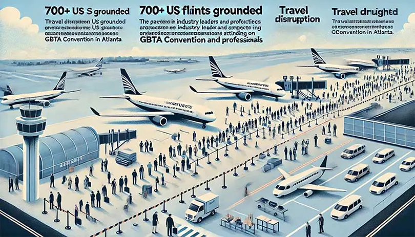 Hơn 700 chuyến bay Hoa Kỳ ngừng bay gây gián đoạn việc đi lại đối với các nhà lãnh đạo và chuyên gia trong ngành tham dự Hội nghị GBTA 2024 tại Atlanta