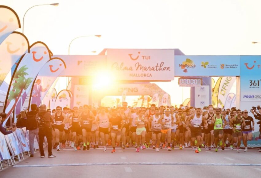 Giải Marathon TUI Palma Mallorca năm nay phá kỷ lục mới với chín nghìn người chạy, thúc đẩy sức hấp dẫn của du lịch thể thao và du lịch quanh năm đến hòn đảo này.
